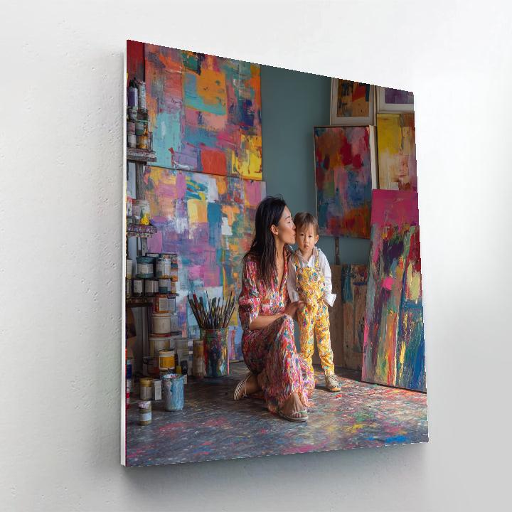 Mom’s Art Studio Paint By Numbers Kits