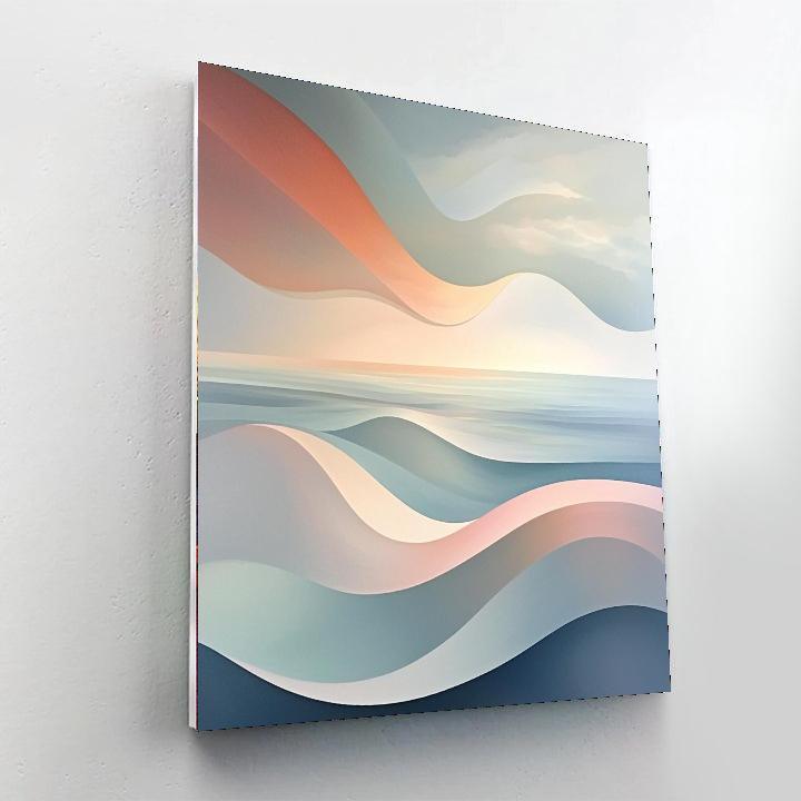 Max Ernst Inspired Imaginary Horizons  Paint By Numbers Kits