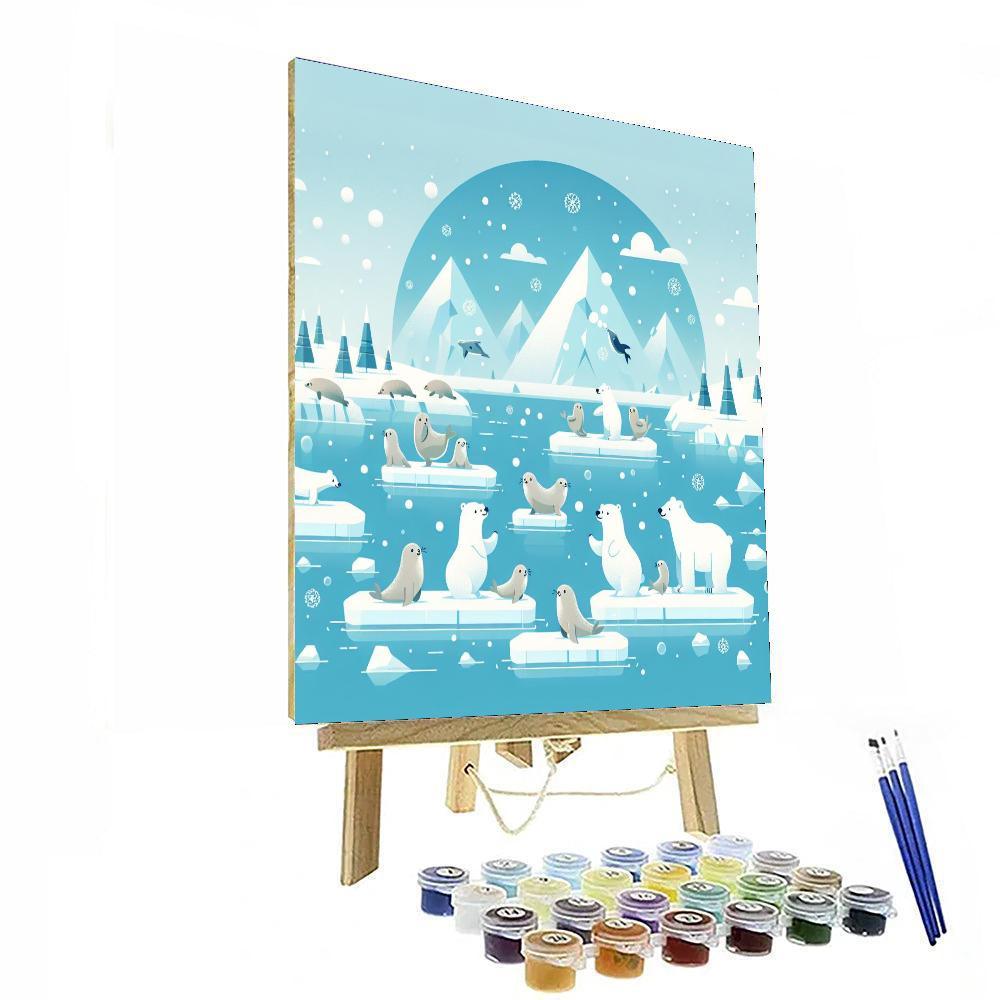 Arctic Wilderness Adventure Numbered Painting Kits