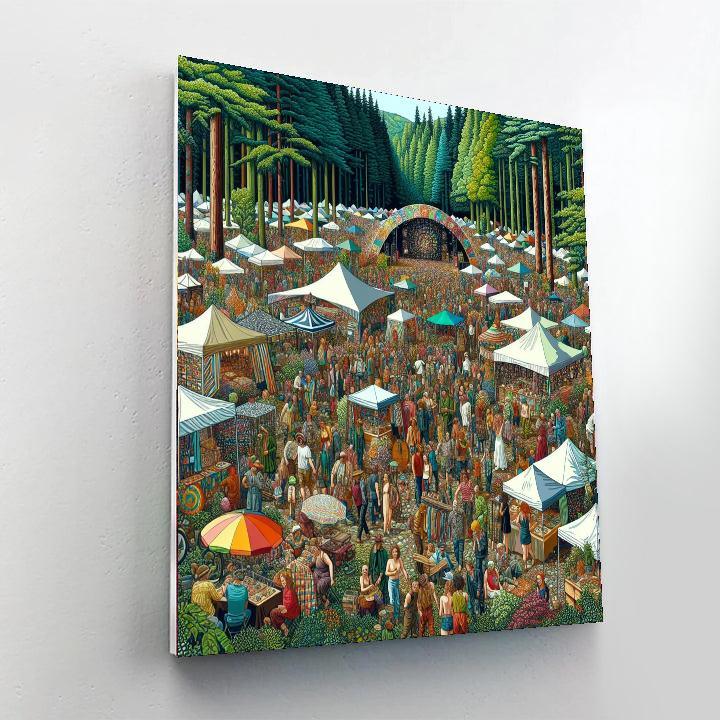 Oregon Country Fair - Usa Paint By Numbers Art