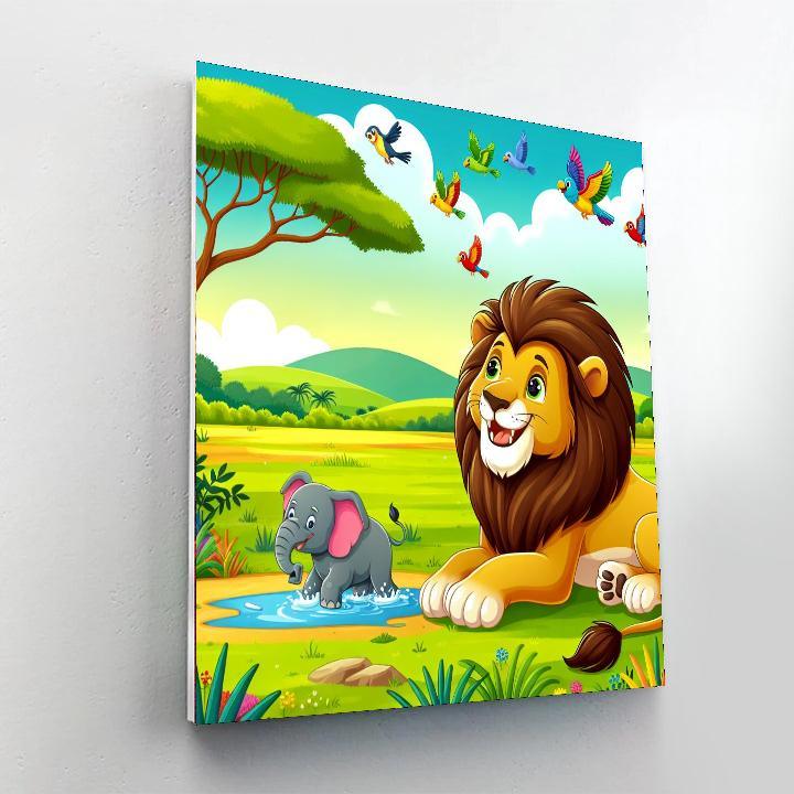 Exploration Of The Animal Kingdom DIY Paint By Numbers