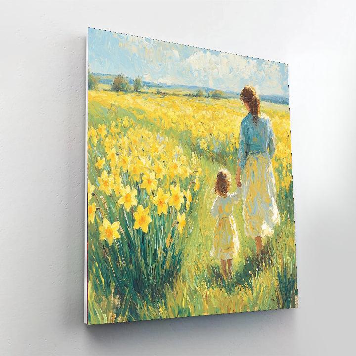 Breath Of Spring Number Painting