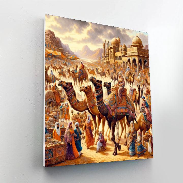 Camel Festival - India Paint By Numbers