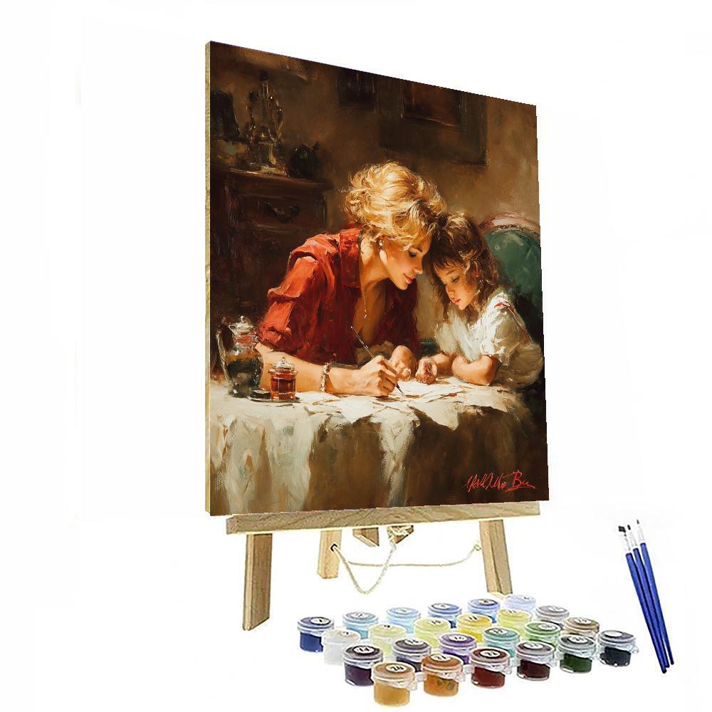 Heartfelt Letters Paint By Numbers Kits