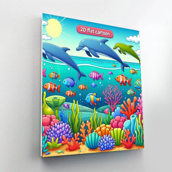 Underwater Adventure Zone Paint By Color