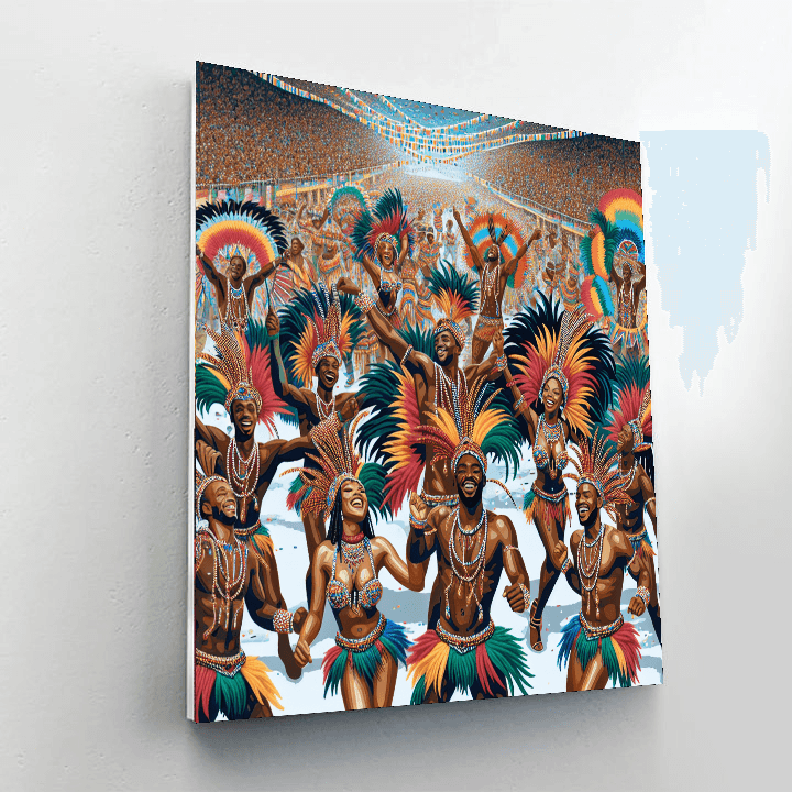 Jamaica Carnival Painting Number Kit