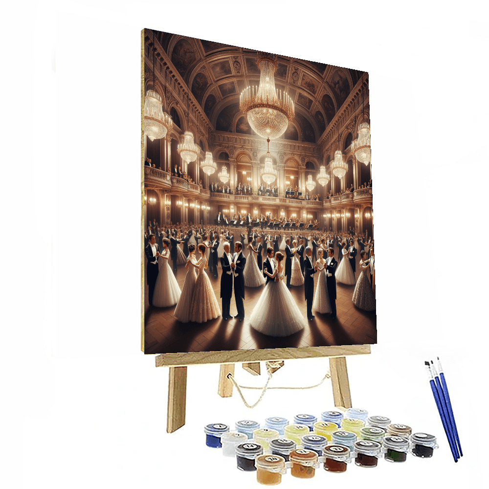 Vienna Opera Ball - Austria Painting Number Kit