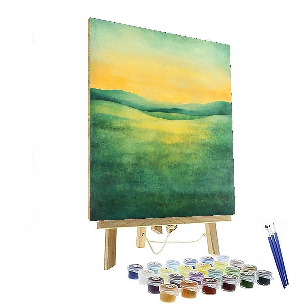 Mark Rothko Inspired Ethereal Space  Paint By Numbers Art