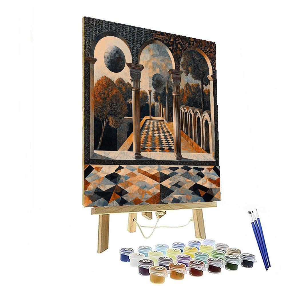 M.C. Escher Inspired Visions Of Perception  Paint By Numbers