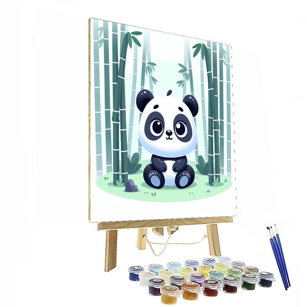 Peppy Panda Numbered Painting Kits