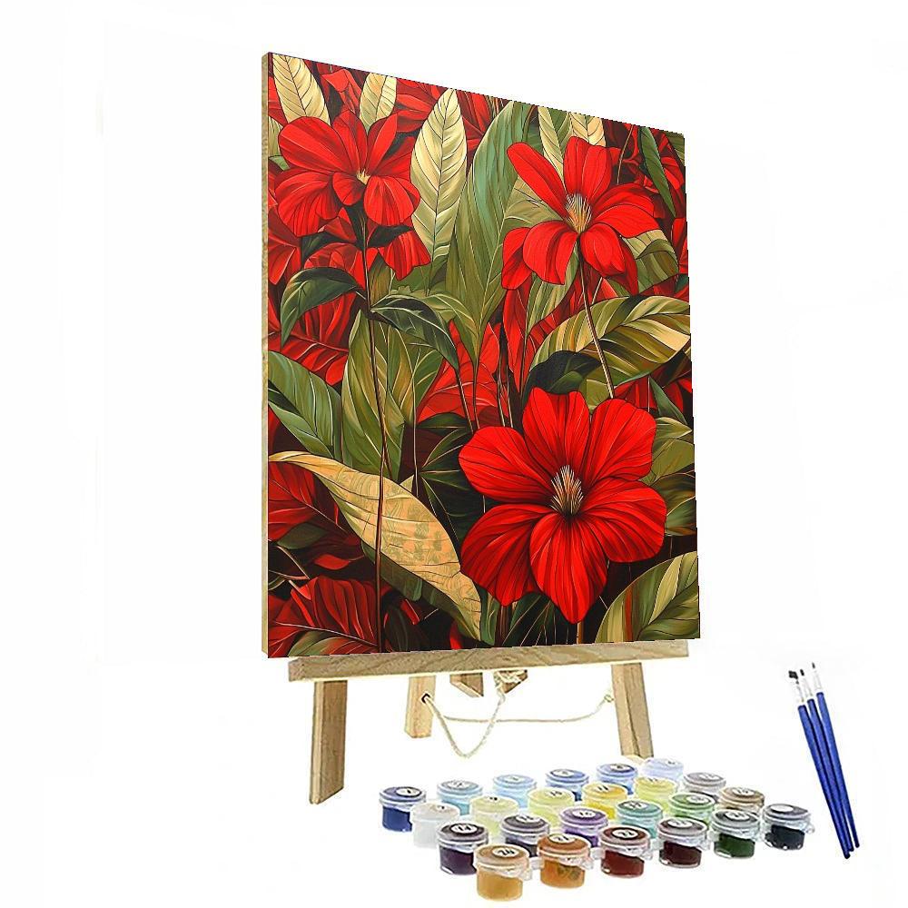 Frida Kahlo Inspired Resilient Beauty  Painting Number Kit