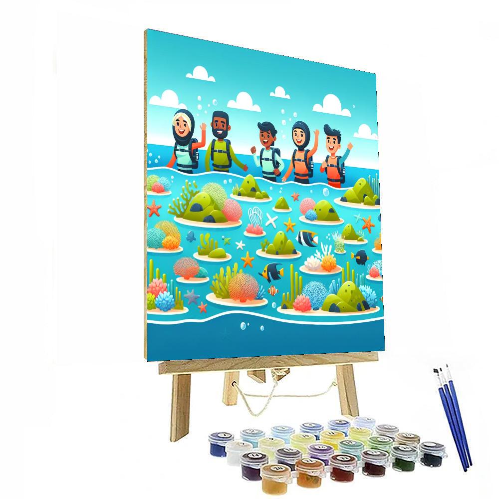 Fantastic Ocean Expedition Numbered Painting Kits