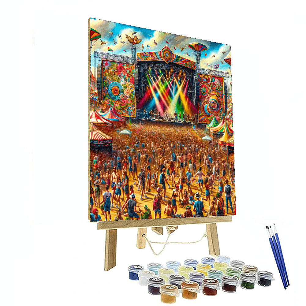 Lollapalooza Chile Paint By Color