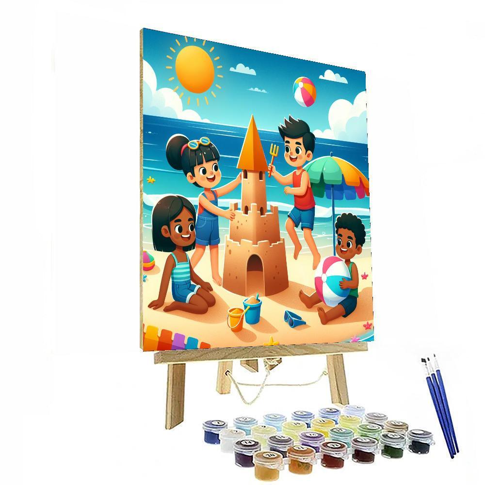 Adventure At The Ocean Shore Paint By Color