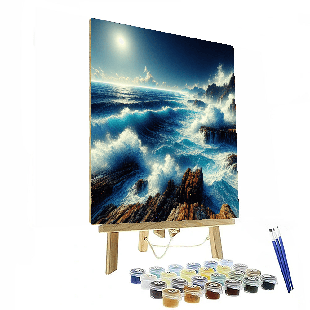 Captivating Ocean Waves - DIY Painting By Numbers Kit – Artistry Rack