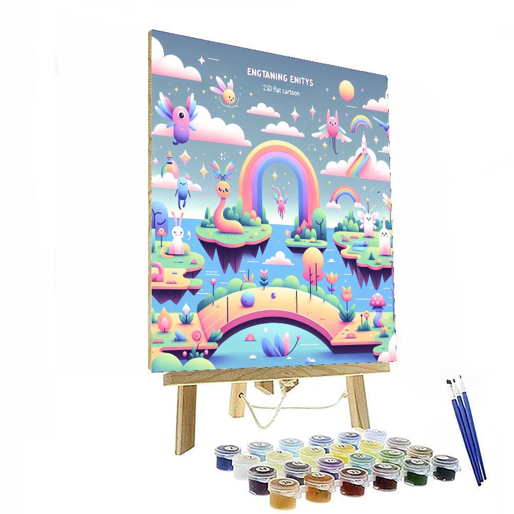Magical Dreamland Adventure Numbered Painting Kits