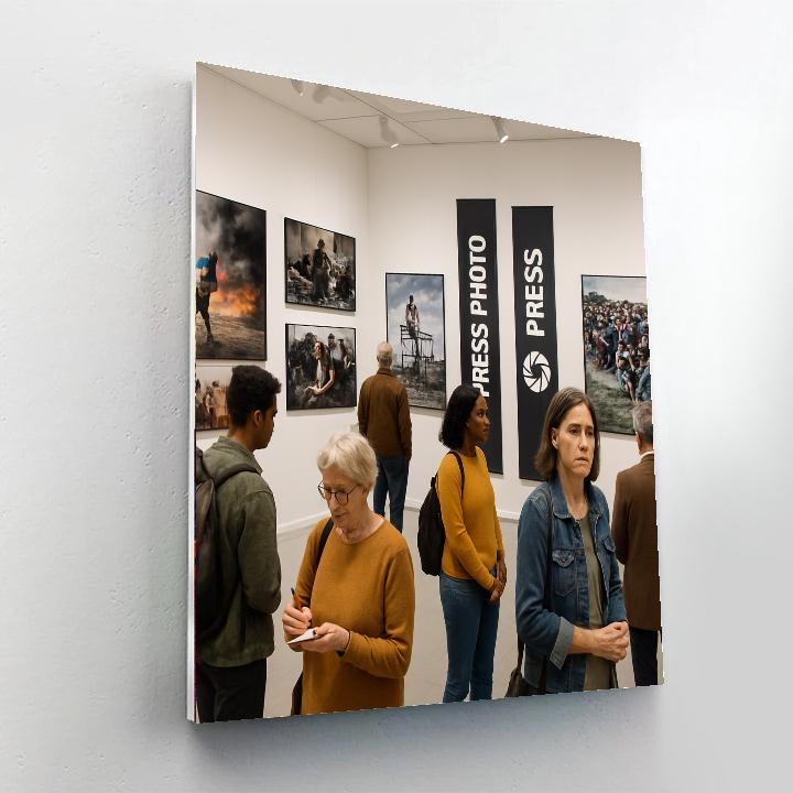 World Press Photo Festival Paint By Numbers Art