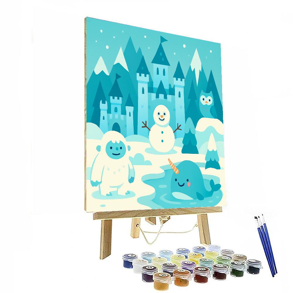 Kingdom Of Ice Numbered Painting Kits
