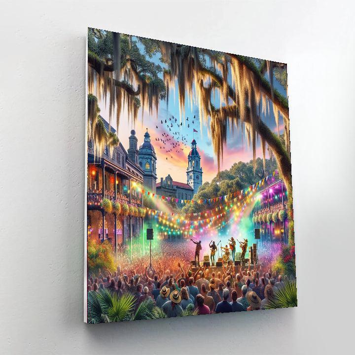 Savannah Music Festival - Savannah Paint By Number