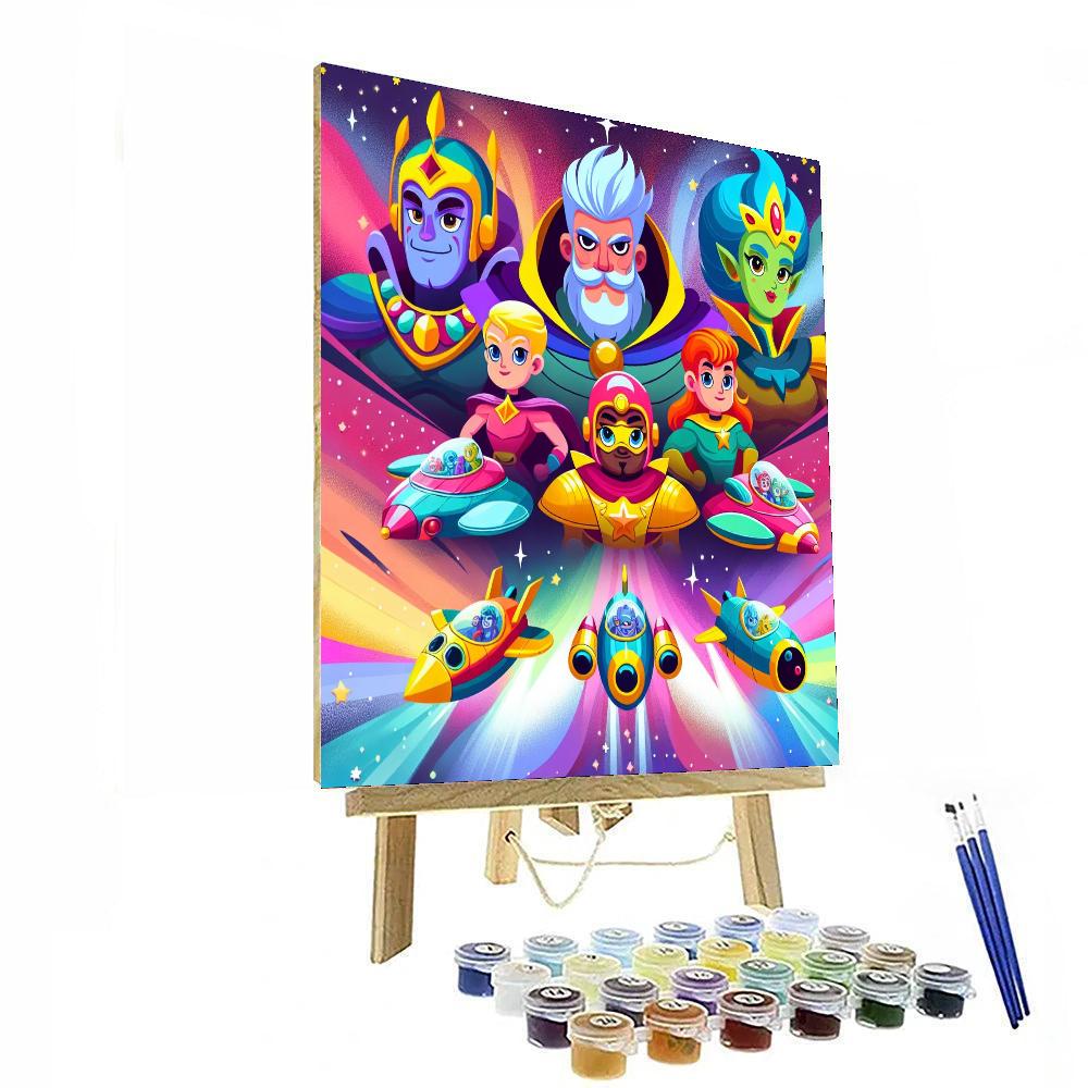 Galaxy Guardian Paint By Numbers Art