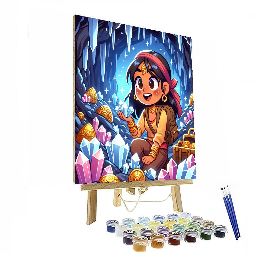 Mystic Cave Discovery Painting Number Kit
