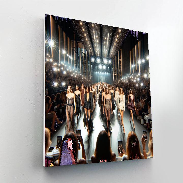 New York Fashion Week Number Painting