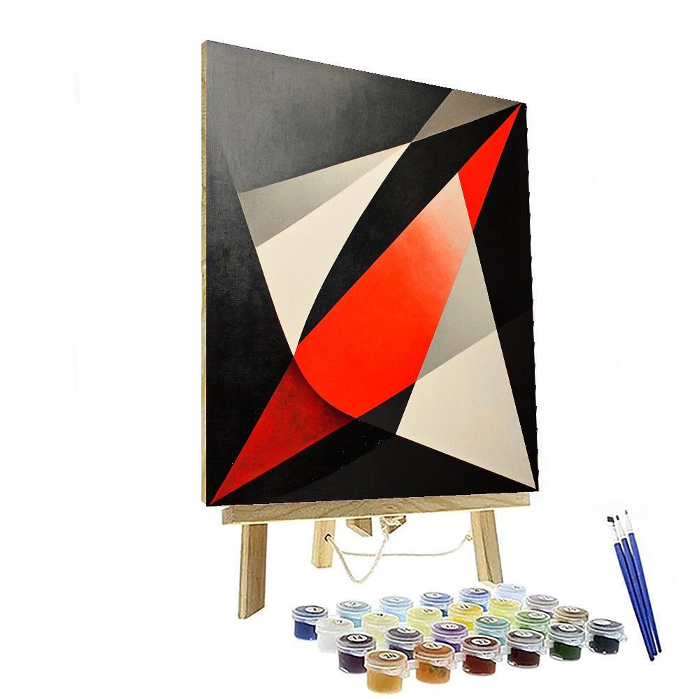 Kazimir Malevich Inspired Transient Moments  Paint By Numbers