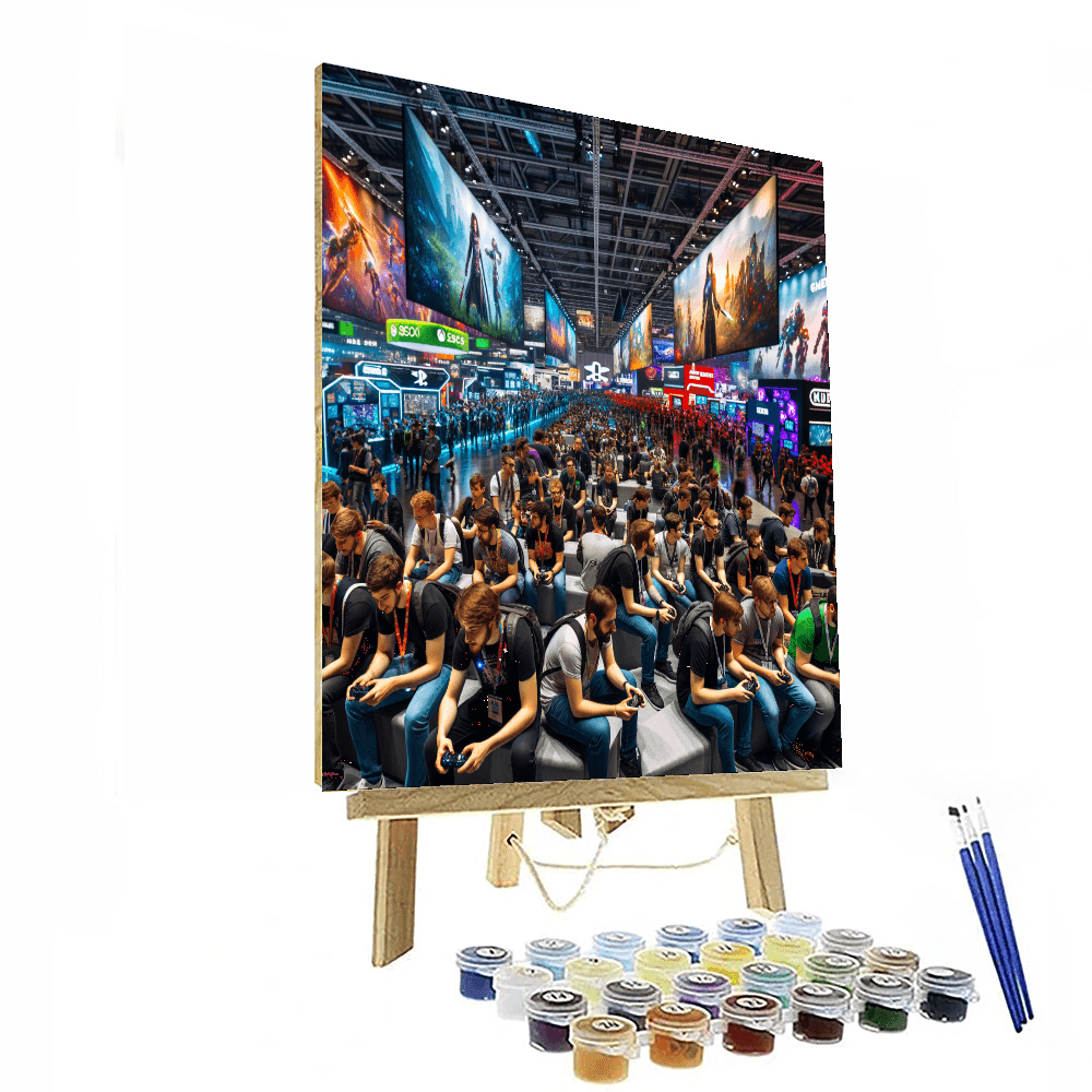 The Tokyo Game Show Paint By Numbers