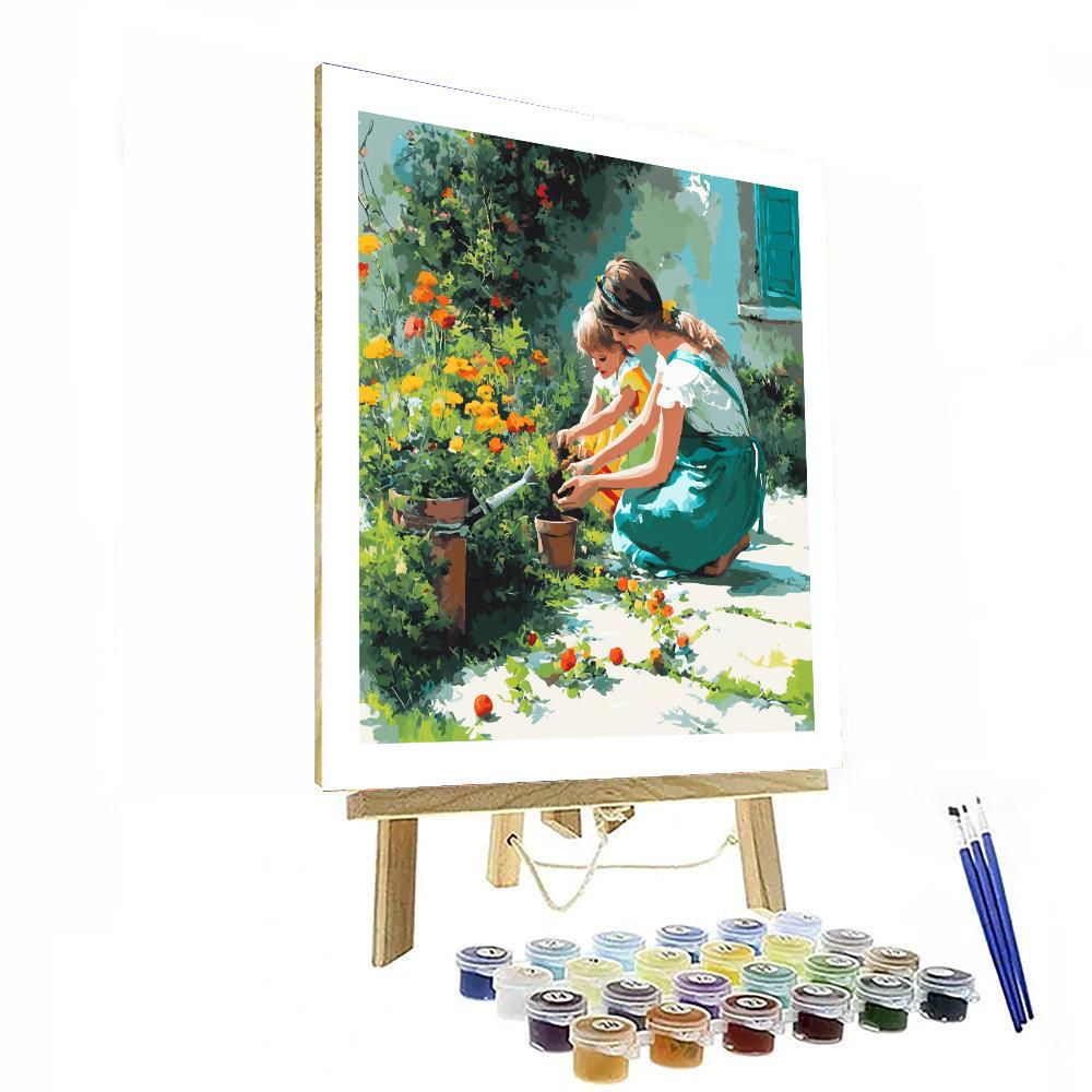 Joy In The Garden Paint By Color