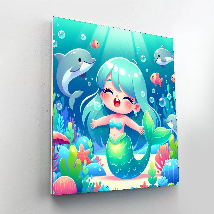 Underwater Kingdom Magic Numbered Painting Kits