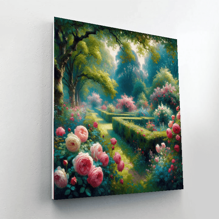 Victorian Garden Romance DIY Paint By Numbers