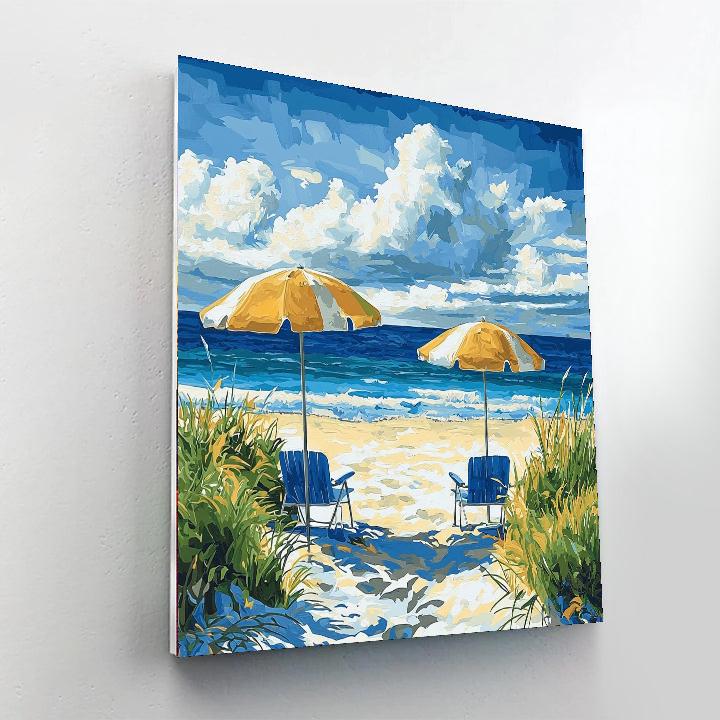 Summer Splash DIY Paint By Numbers