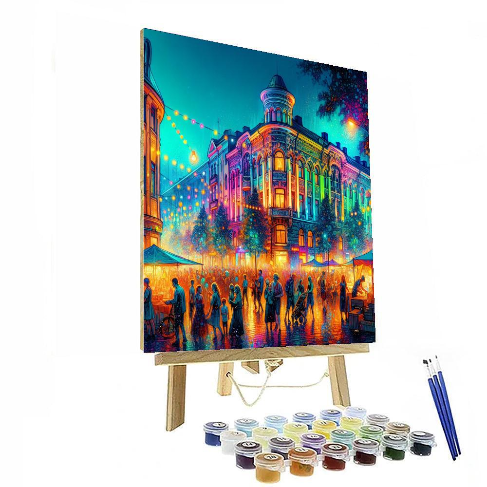Helsinki Night Of The Arts Paint By Number