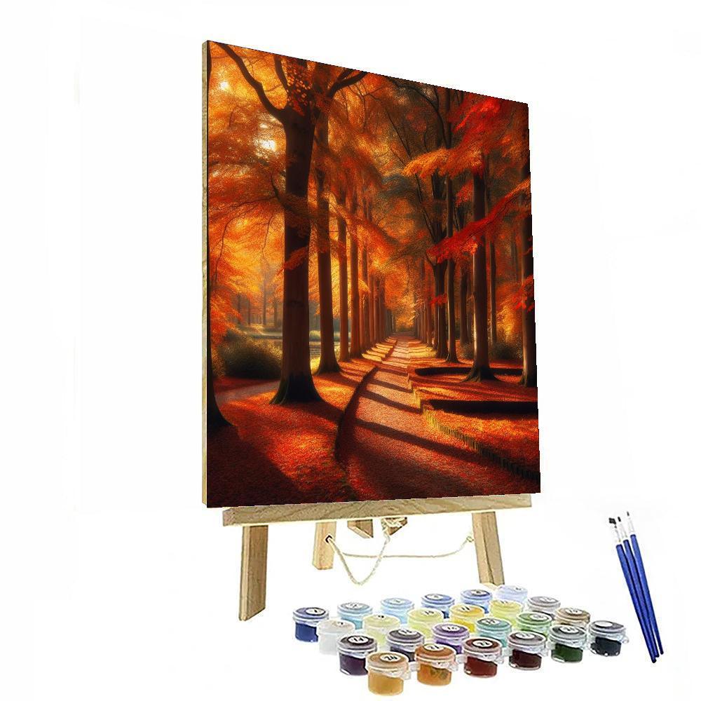 Gentle Autumn Glow Paint By Number