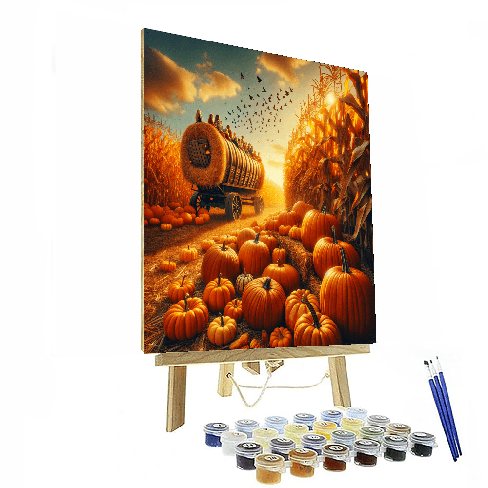 Autumn Harvest Festival - DIY Painting By Numbers Kit