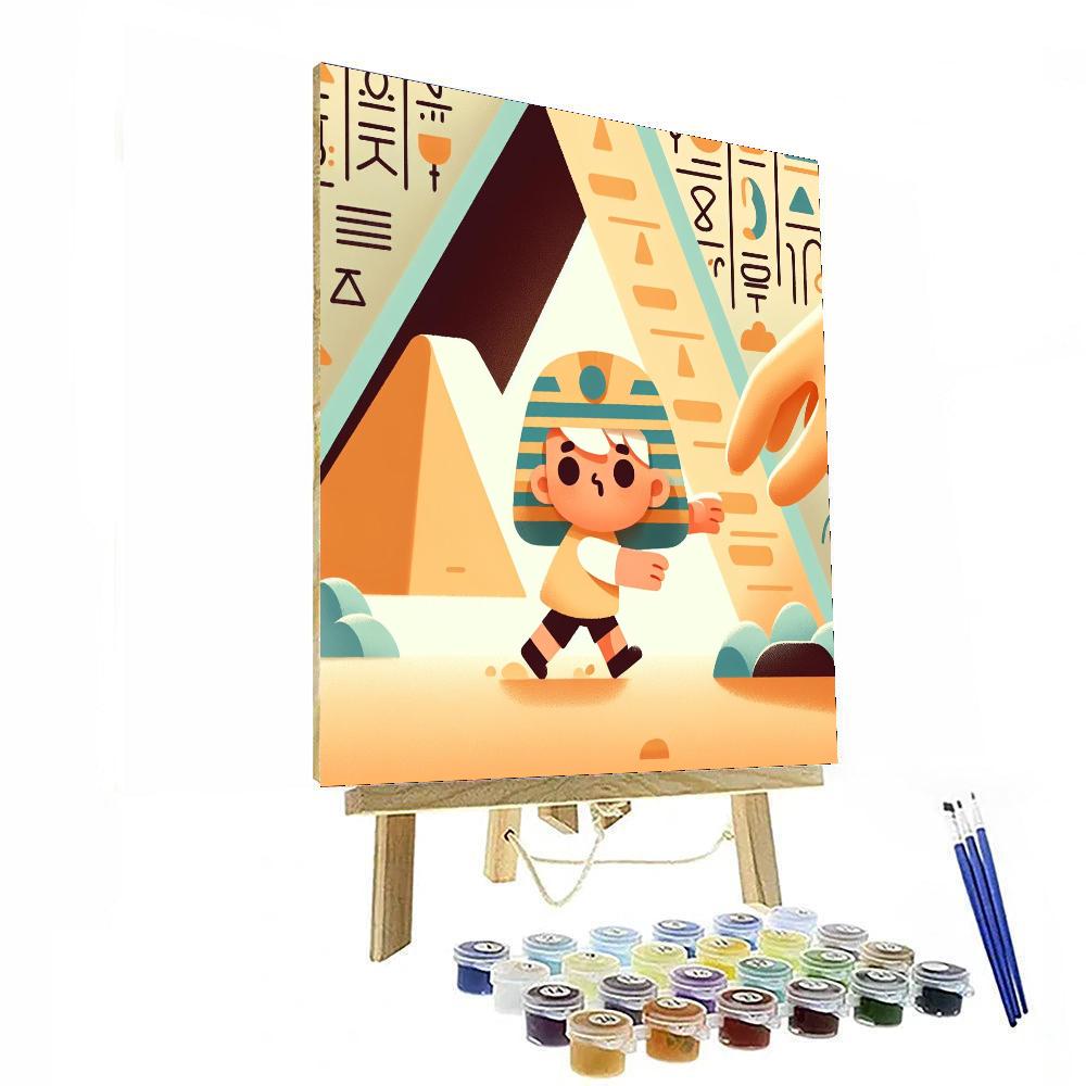 Mystery Of The Ancient Egypt Painting By Numbers Kit