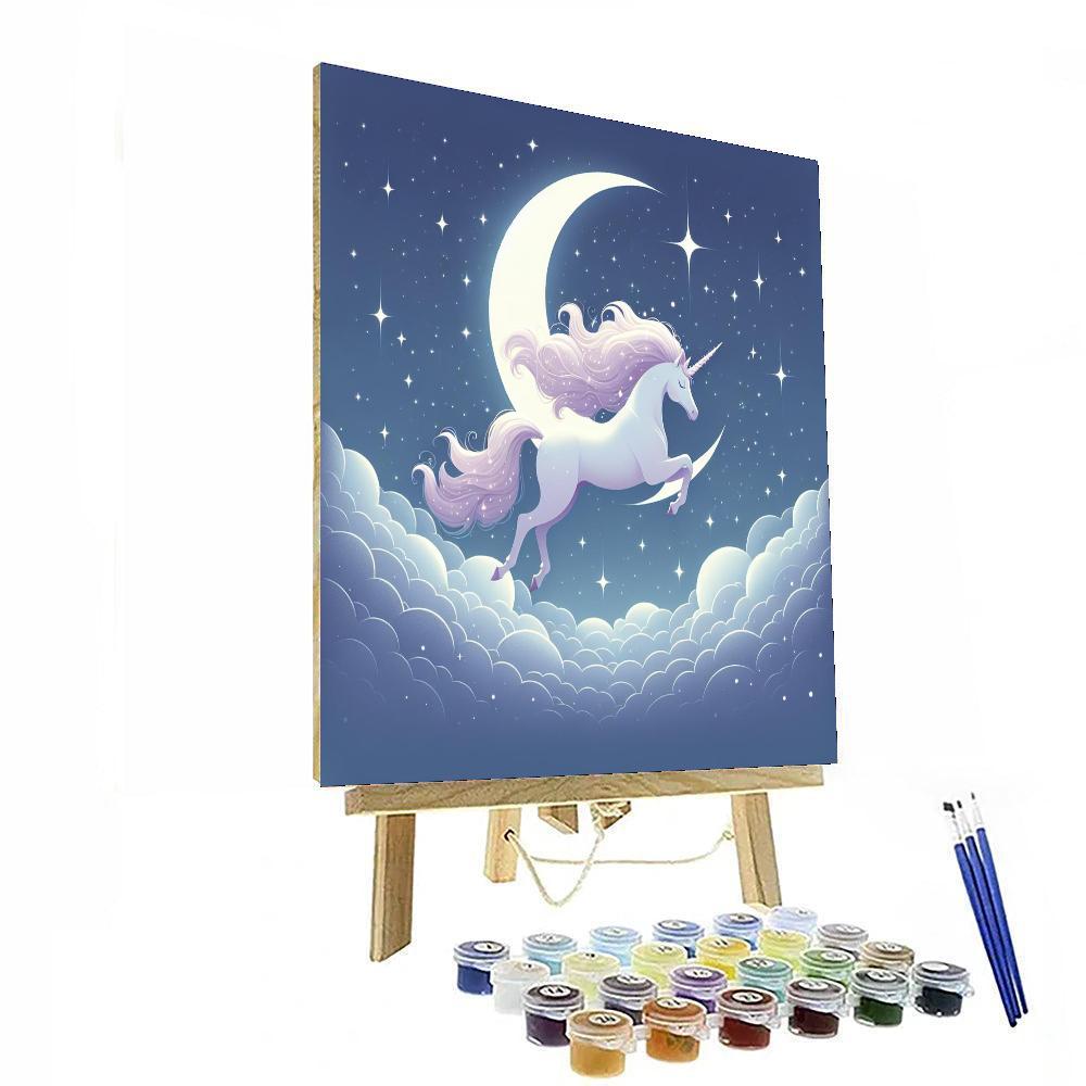 Sweet Dreams Unicorn Journey Painting Number Kit