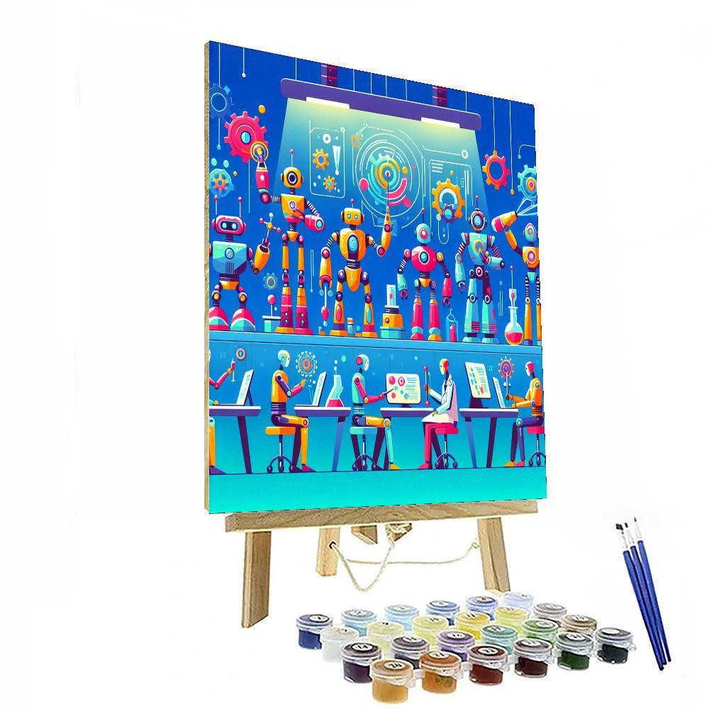 Robot Innovators Lab Paint By Numbers