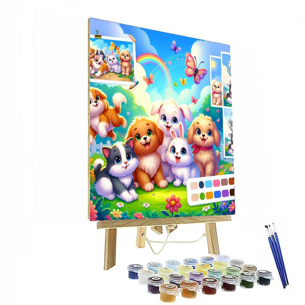 Cuddly Creature Creations Painting Number Kit