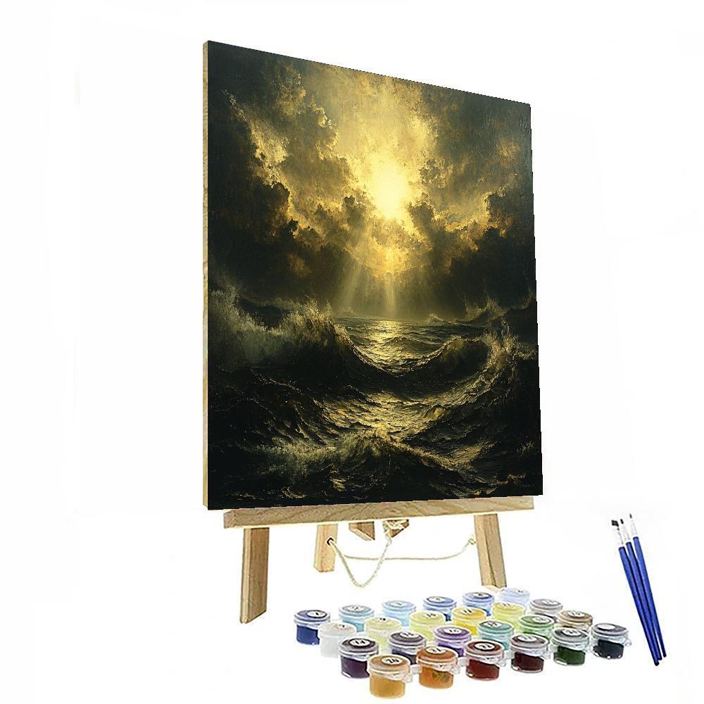 Caravaggio Inspired Tides Of Revelation  Paint By Numbers Kits