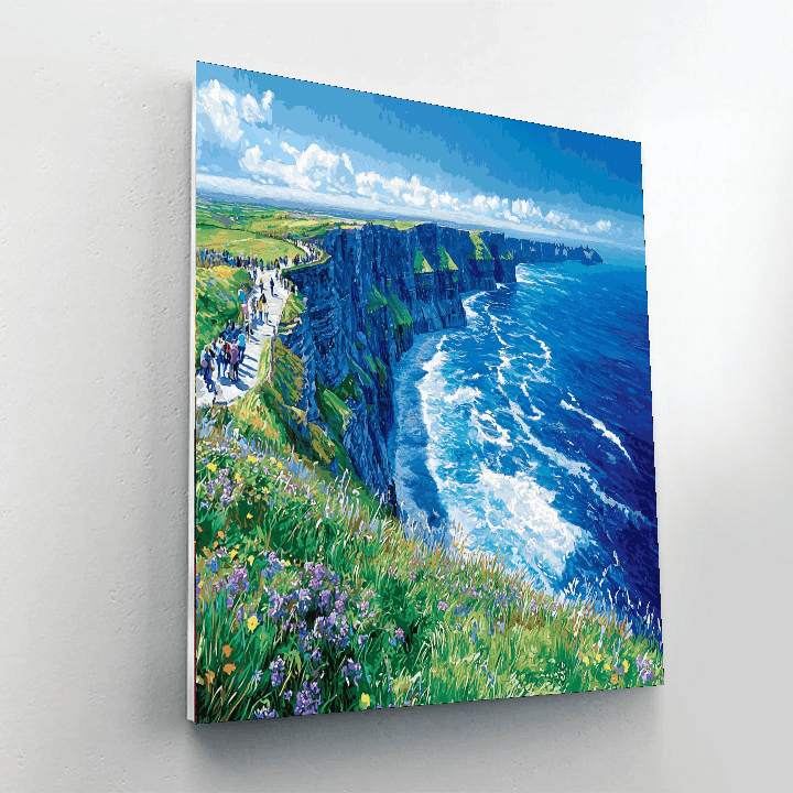 Cliffs Of Moher DIY Paint By Numbers