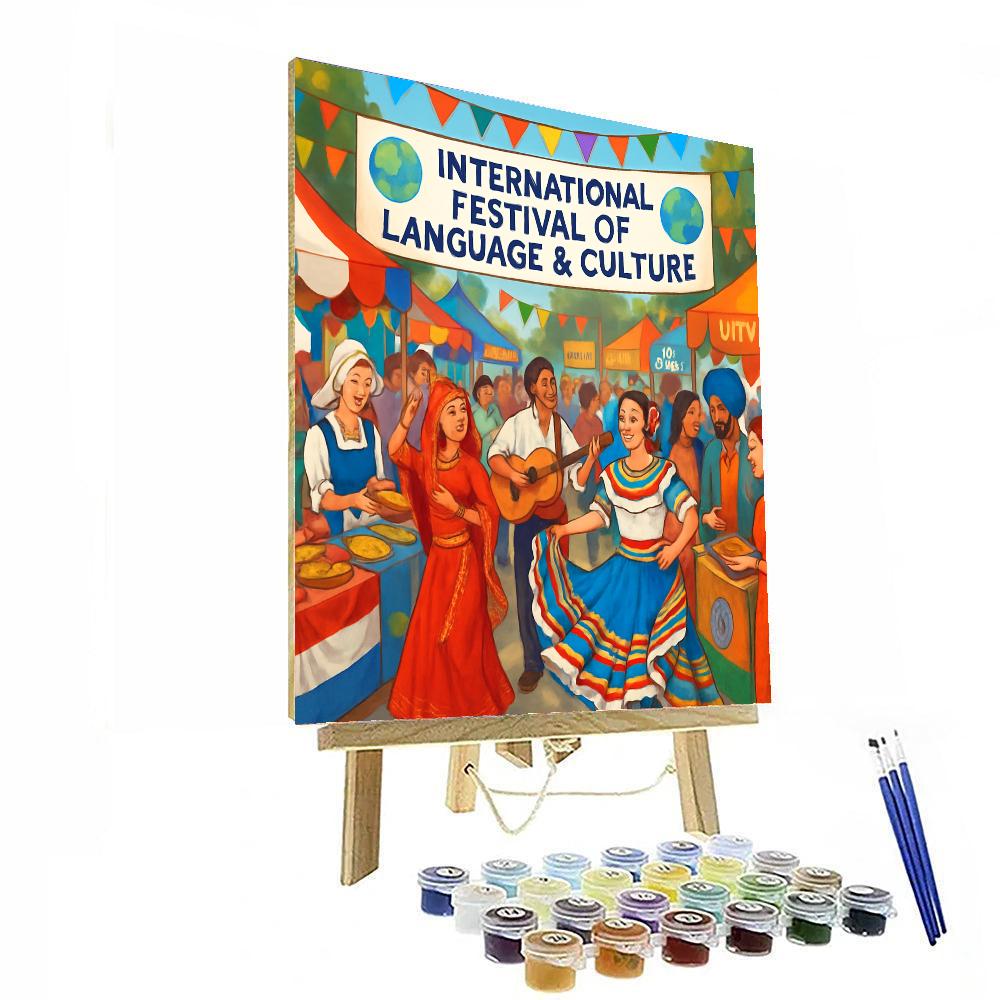 International Festival Of Language And Culture - Turkey Paint By Numbers Art