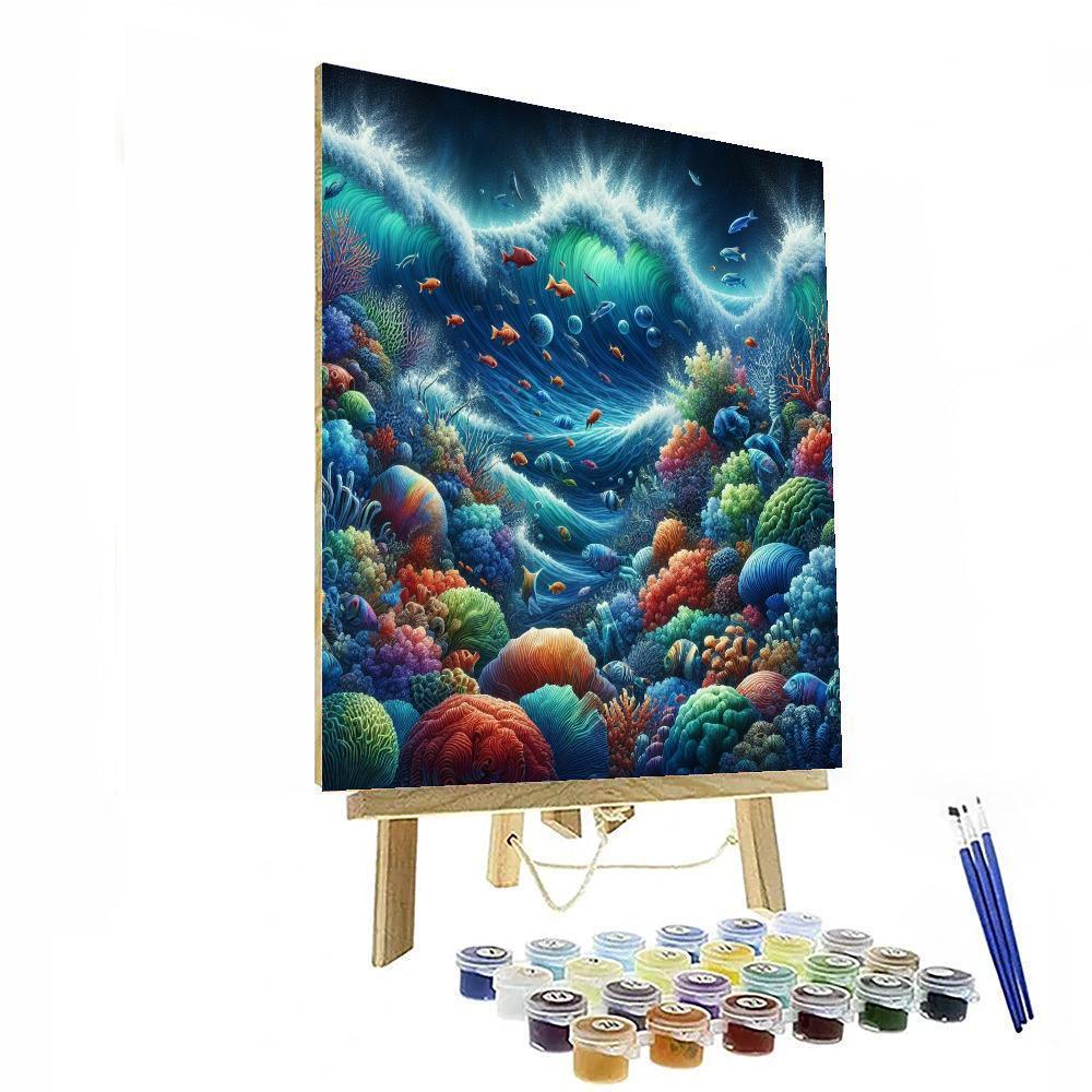 Dreamy Underwater Escape Painting By Numbers Kit