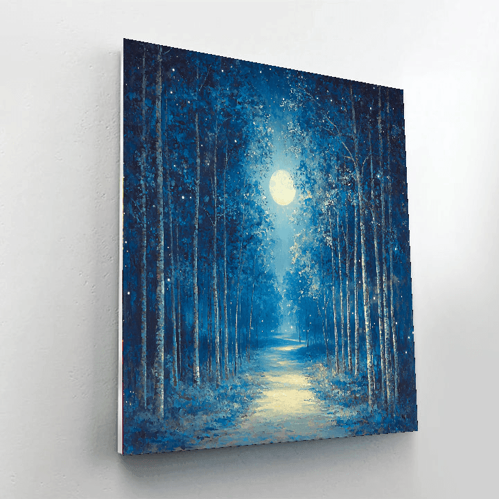 Grimshaw Inspired Mystical Pathways  Paint By Number