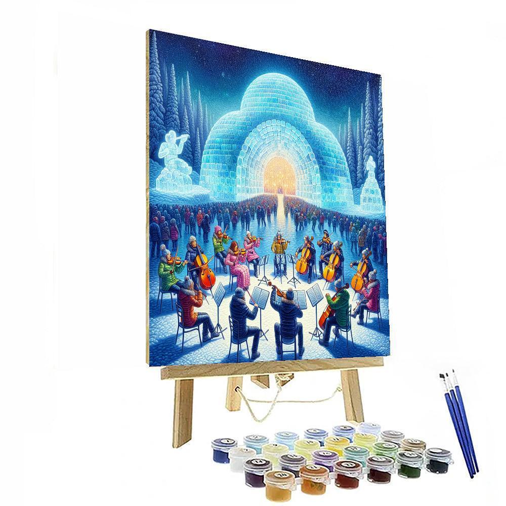 The Ice Music Festival - Norway Paint By Number