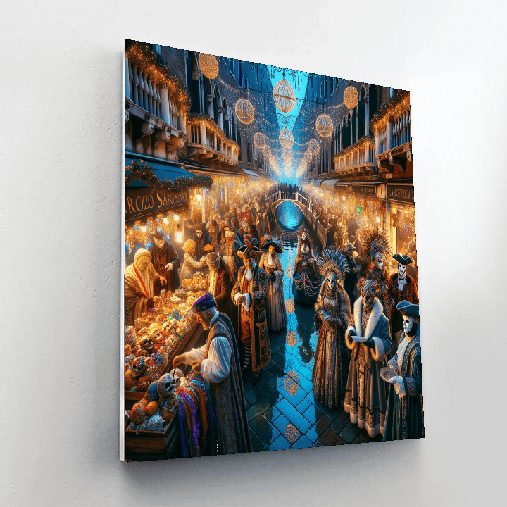 Carnival Of Venice Painting Number Kit