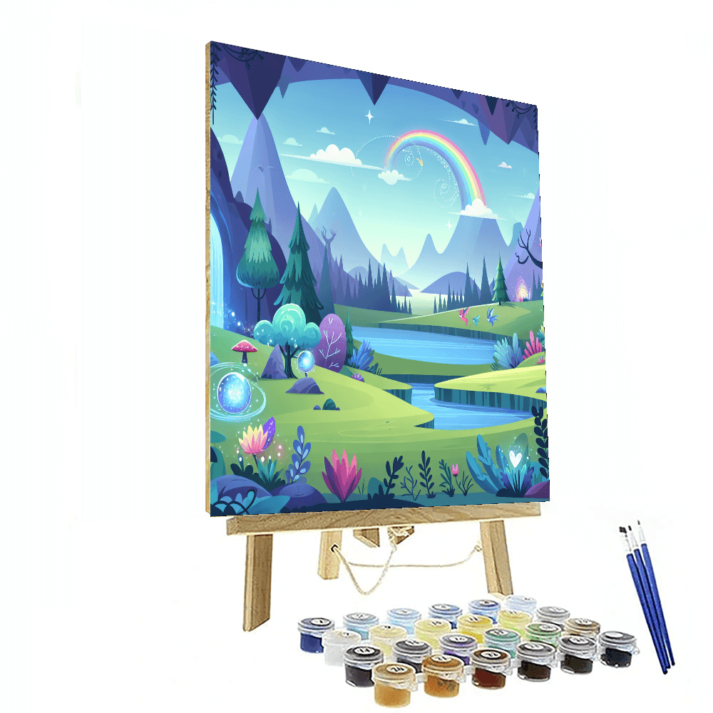 Mystic Valley Adventure Painting By Numbers Kit