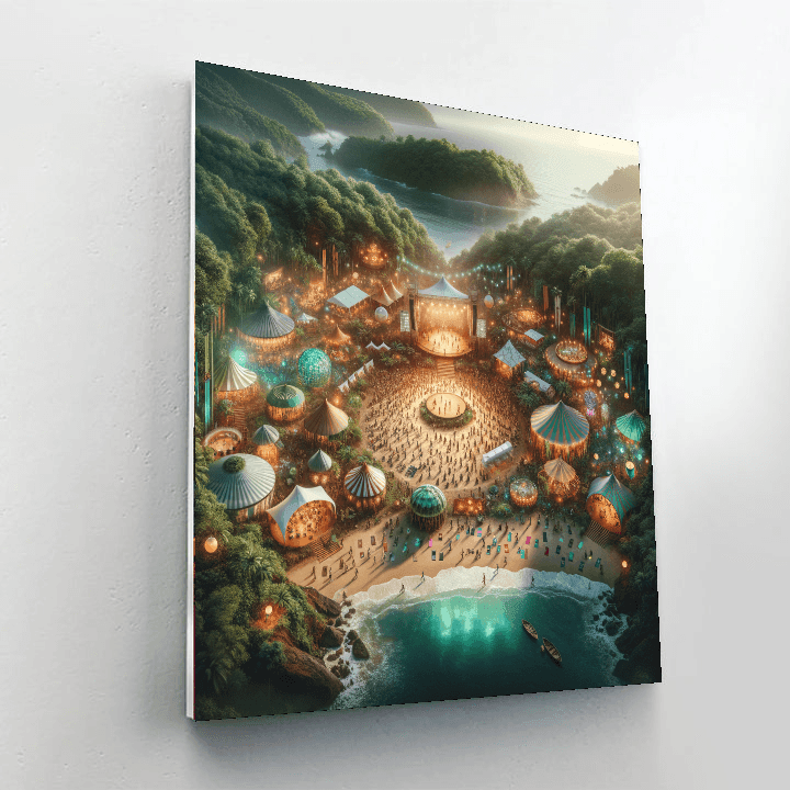 Envision Festival - Costa Rica Paint By Number