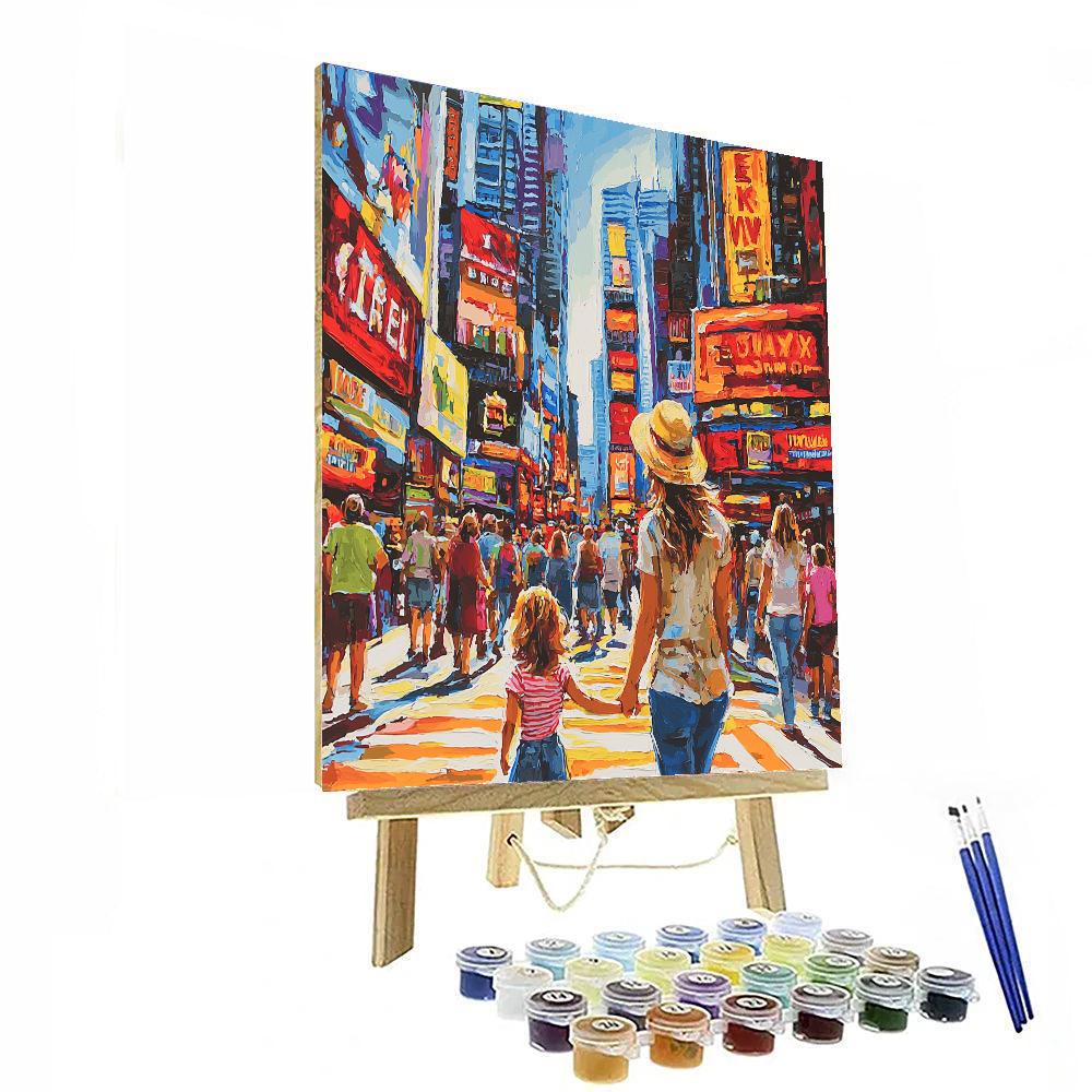 City Stroll Paint By Numbers