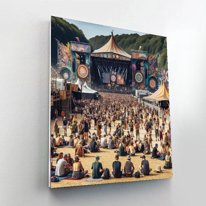 Bonnaroo Music And Arts Festival - Tennessee, Usa DIY Paint By Numbers